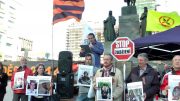 Митинг в Праге в годовщину убийств людей в Одессе 2-го мая 2014 г.